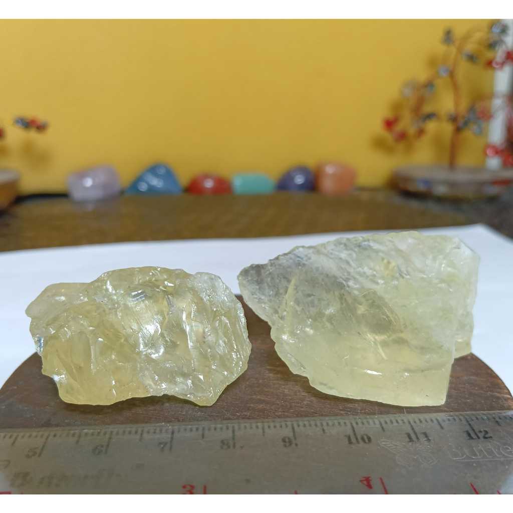 Natural Lemon Citrine Rough (12)