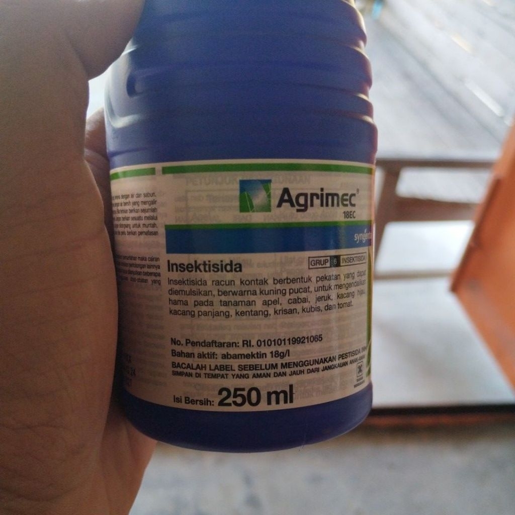 agrimec (abamektin) kemasan baru 250 ml