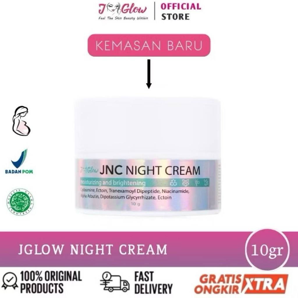JGLOW NIGHT CREAM, JNC BASIC