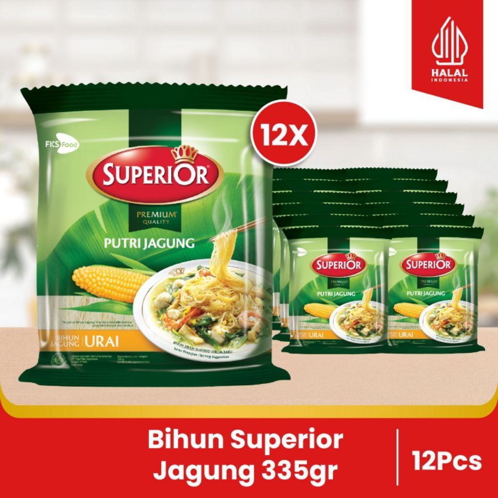 

FKS FOOD || Paket Bundling - Bihun Superior - Jagung - 12 Keping - 12pcs
