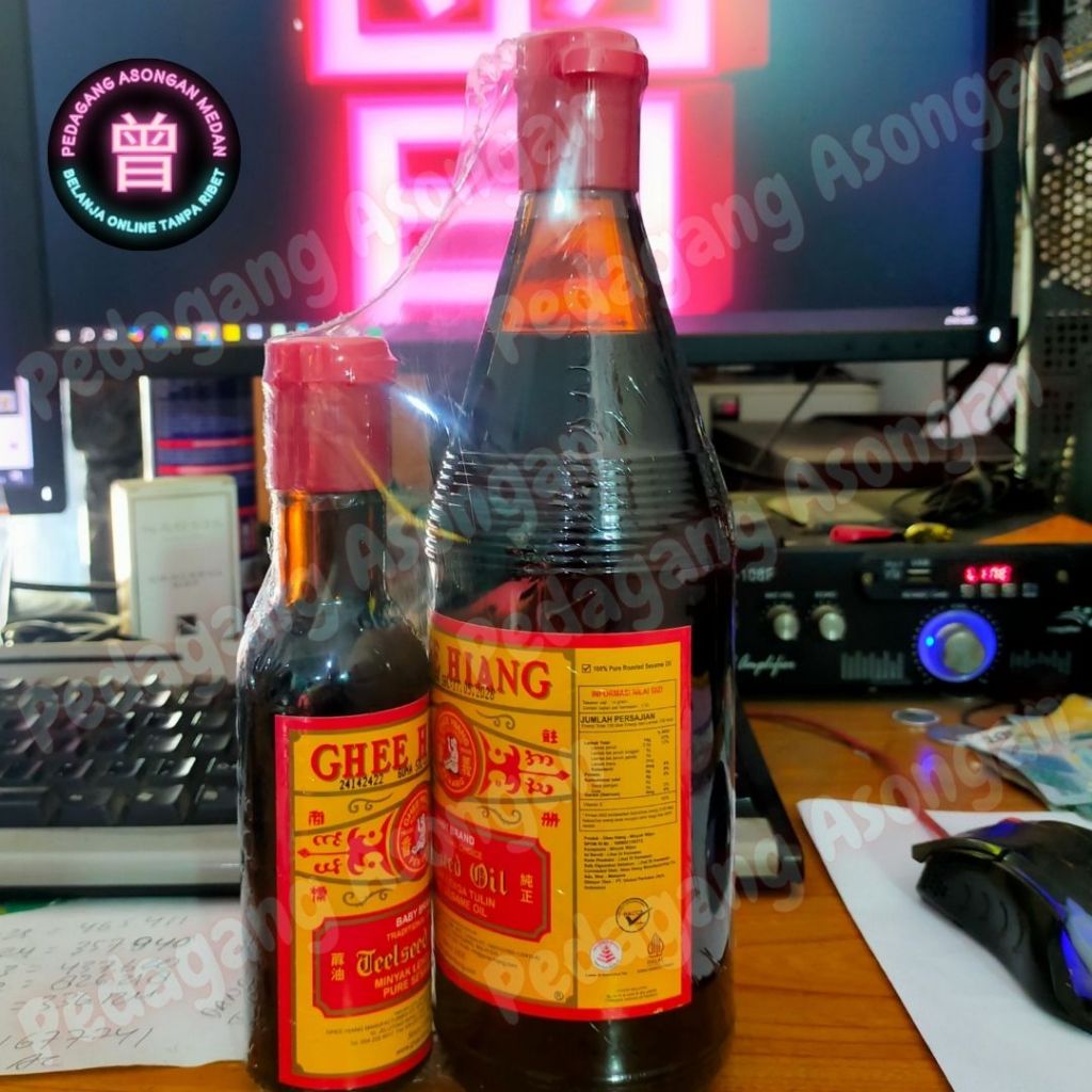 

Minyak Wijen Ghee Hiang Gandeng 680 Ml + 155 Ml