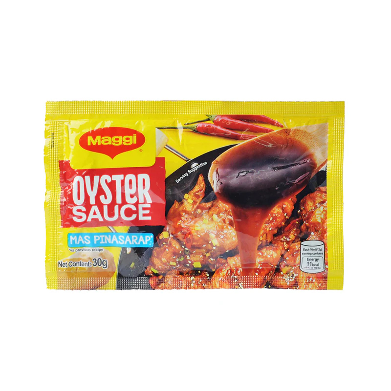 

MAGGI Saus Tiram Sachet 10x30g - Saus Tiram Praktis & Lezat