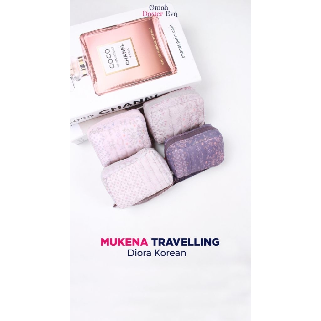 Mukena Travel Mukena Travelling Mukena Travel parasut Mukena OmahDasterEva