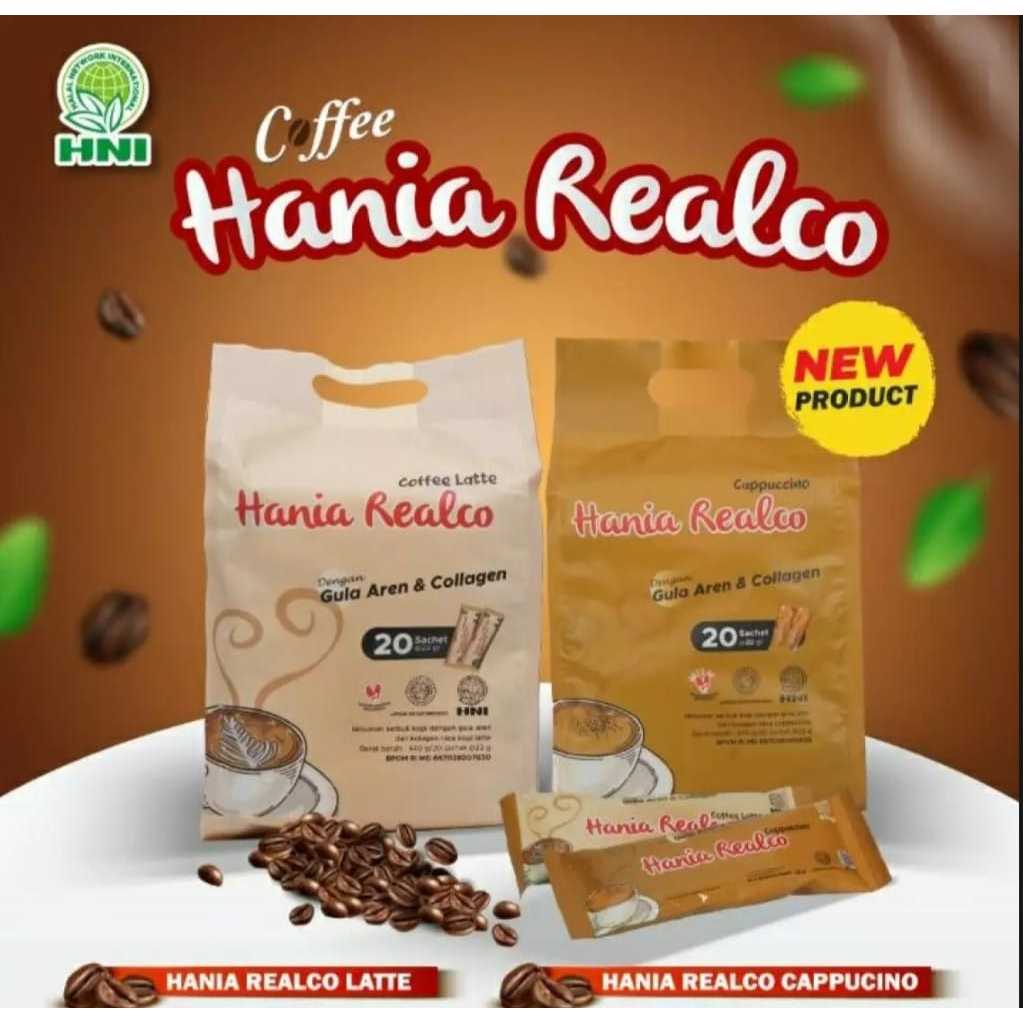 

HANIA REALCO CAPPUCCINO - HANIA REALCO LATTE - HNI HPAI / Kopi Hania