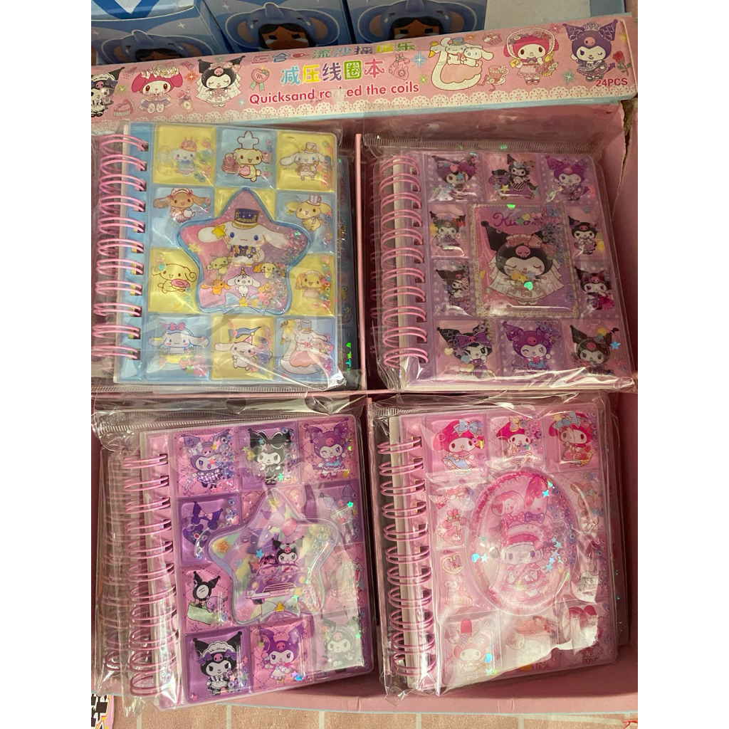 

Buku Diary Anak karakter Sanrio Timbul / ada stiker di dalam