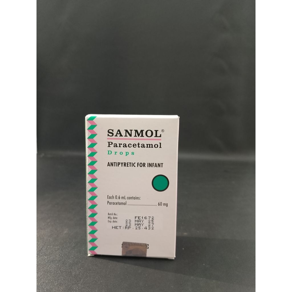 Sanmol Drop, Paracetamol Untuk Bayi