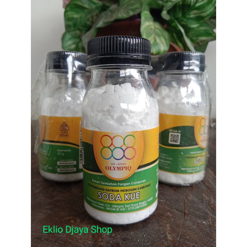 

Soda Kue/Baking Soda Olimpic 50g