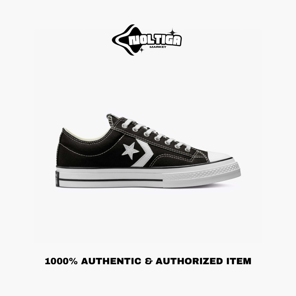 Converse One Star 76 Player Black White - 100% Original Resmi