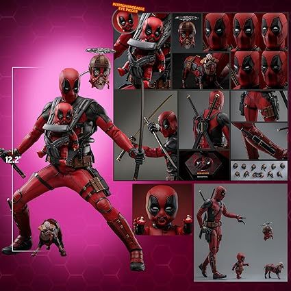 Hot Toys Marvel Comics Deadpool & Wolverine Deadpool