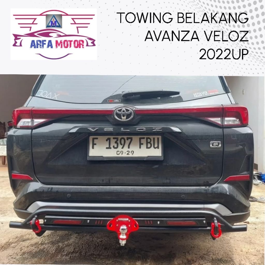 Towing Belakang Avanza Veloz Xenia 2022 Cobra Bumper Belakang Avanza Veloz Xenia 2022 Cobra Sevencod