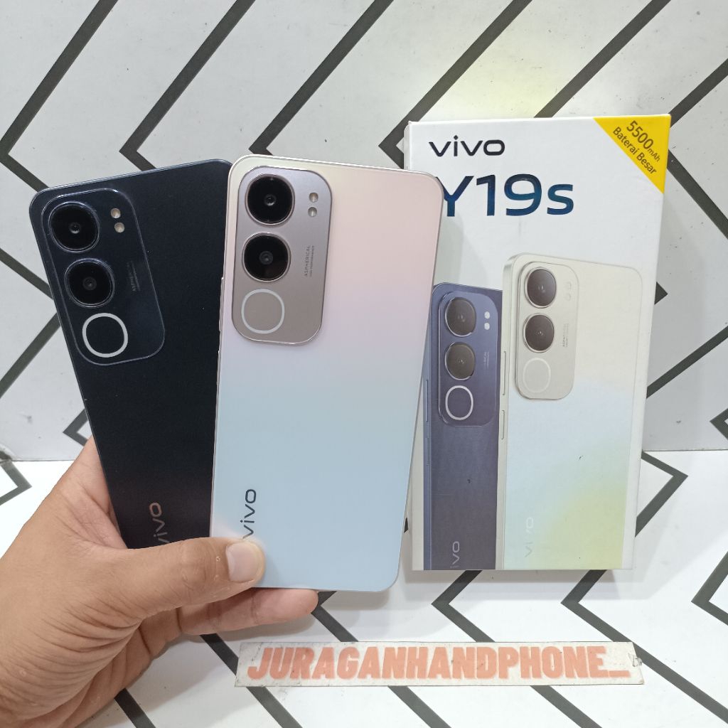 VIVO Y19S 6/128GB 4/128GB 4/64GB HP SECOND BEKAS FULLSET