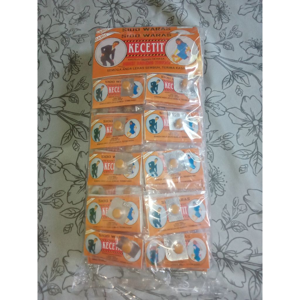

Forcysn Kecetit Sido Waras Coklat(5 Renteng)
