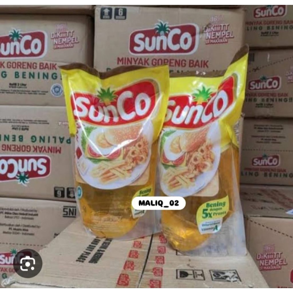 MINYAK GORENG SUNCO 1DUS KEMASAN 2LITER