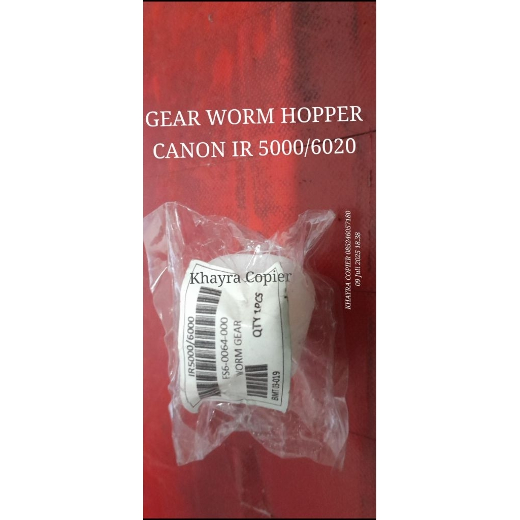 GEAR WORM HOPPER CANON IR 5000/6020