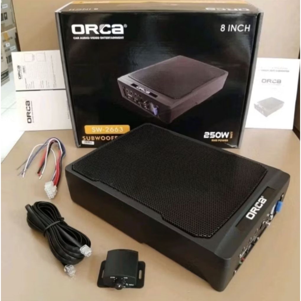 SUBWOOFER KOLONG ORCA SW-2663 Subwoofer Kolong Aktiv