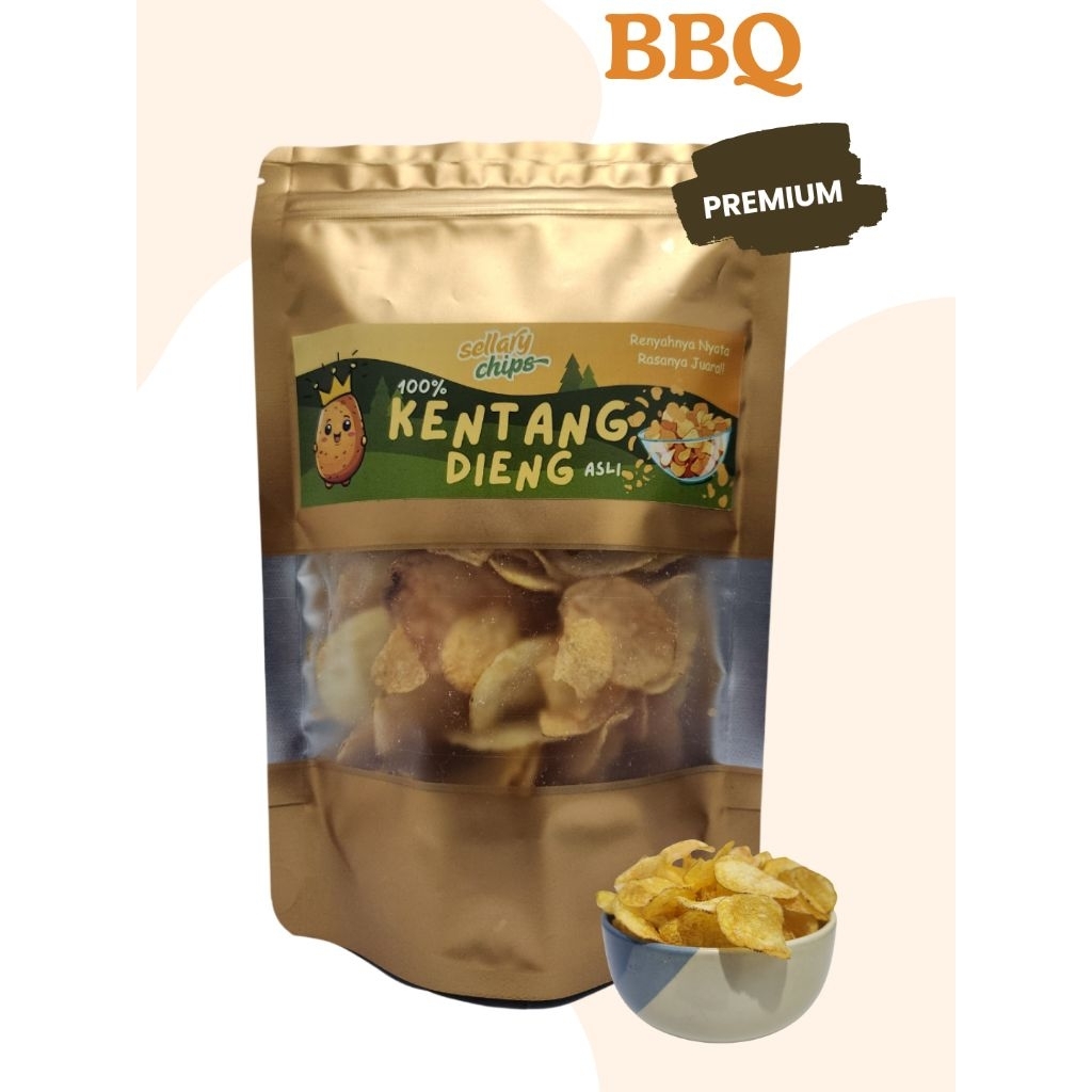

Sellary Chips - Keripik Kentang 60gr Asli 100%