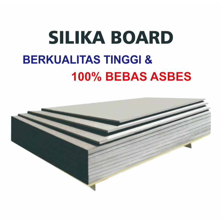 Semen board / papan semen / anti rayap / Fiber Semen / Papan Siliki Board / Grc