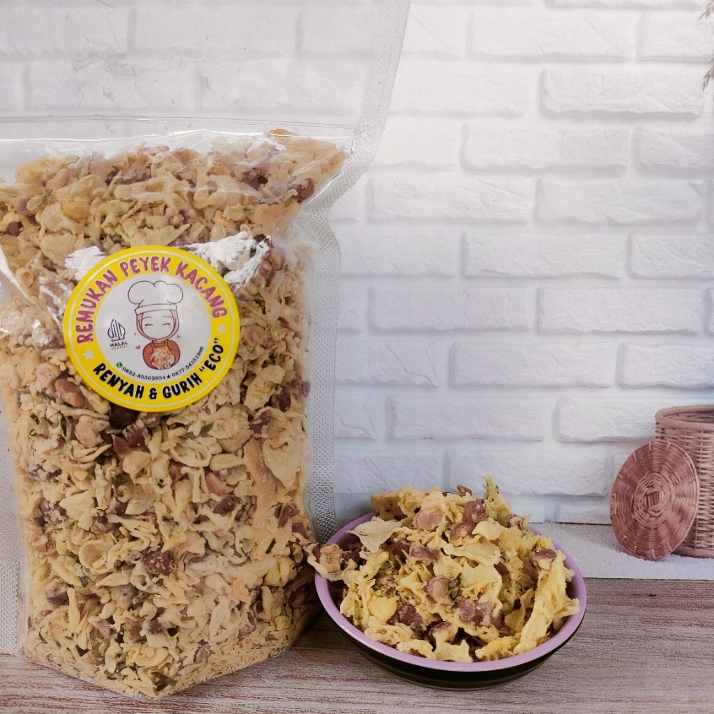 

Forcysn Remukan Peyek Kacang Enak Renyah & Gurih Harga