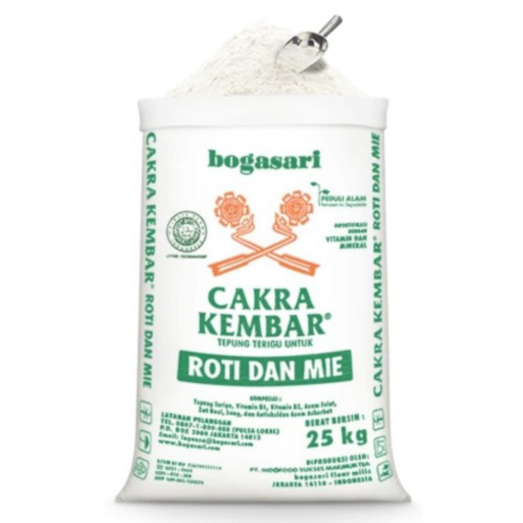 

Tepung Cakra Kembar Bogasari 25kg
