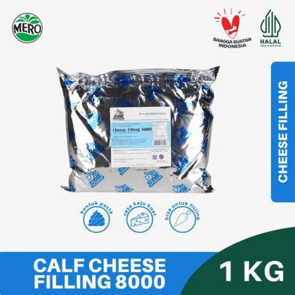 

calf cheese filling 8000 1 kg/ calf keju cheddar cream