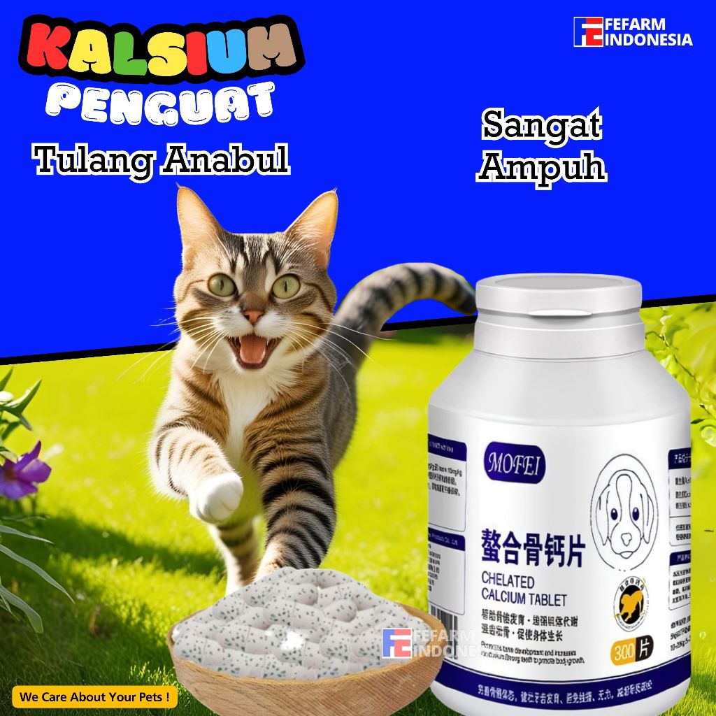 Kalsium Anjing Kondroitin Tulang Besar Kalsium Tablet Kucing Nutrisi Kesehatan Suplemen Kalsium Tula