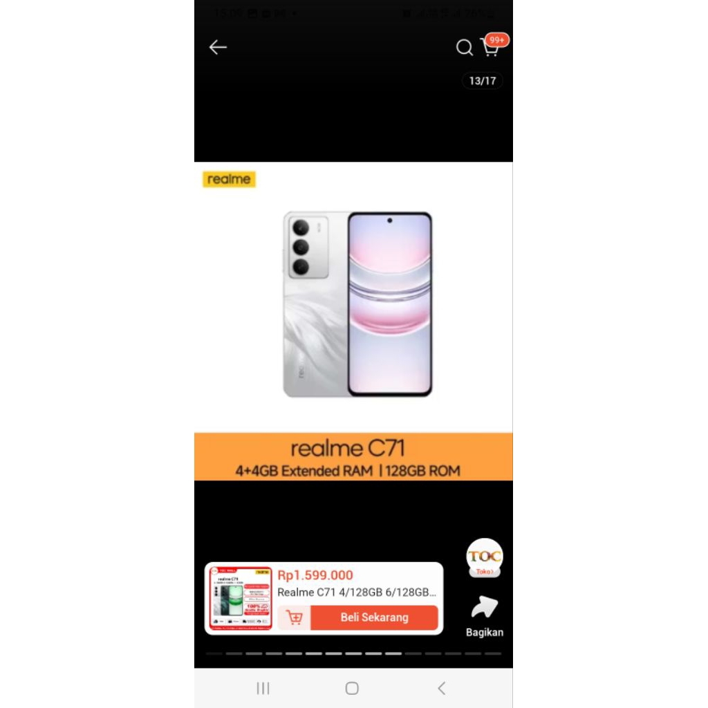 REALMI C71 SECOND