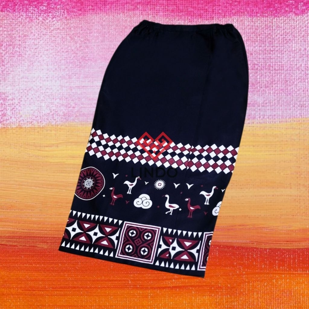 Rok Sarung Panjang Motif Toraja (Kode: CB1111210)
