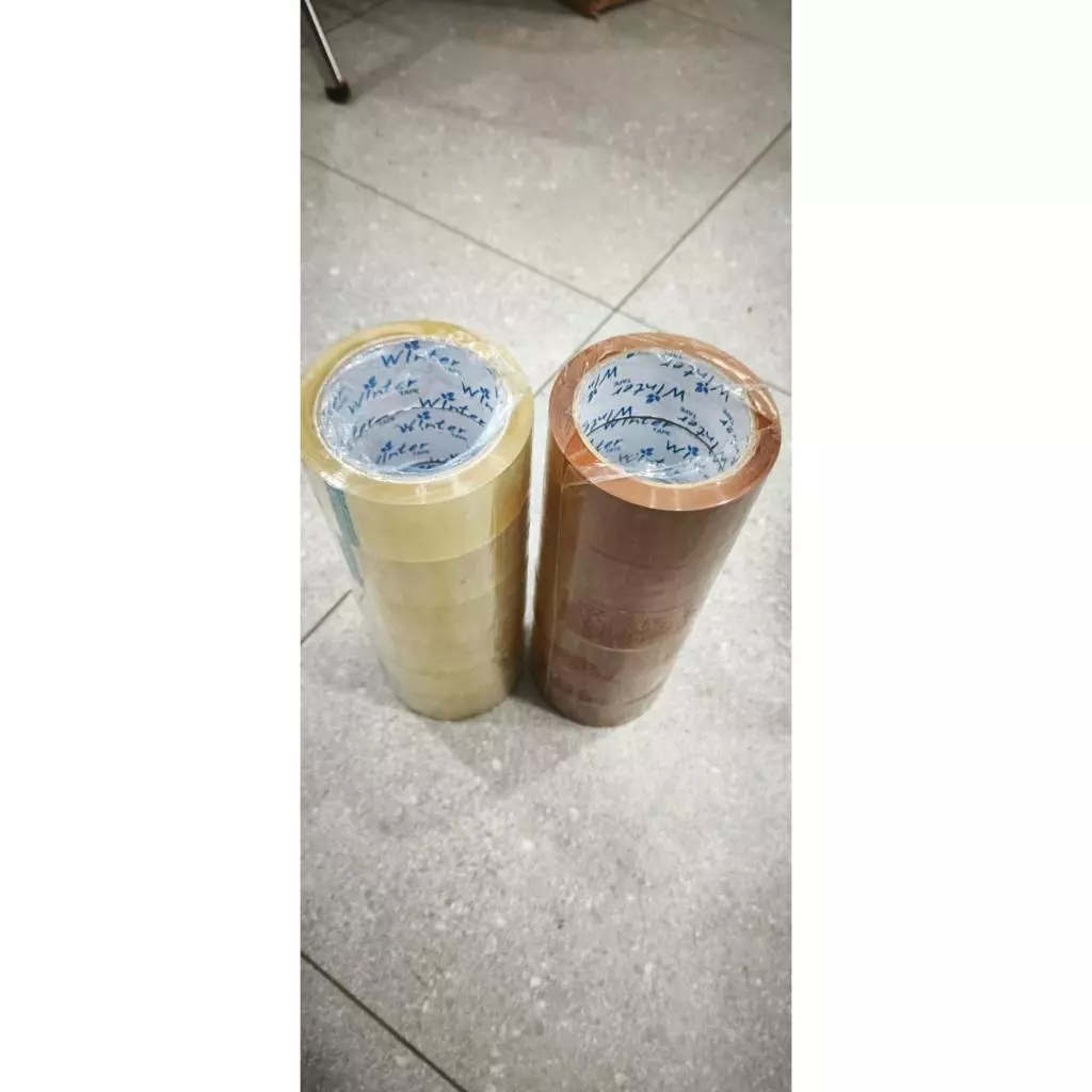 

Lakban Bening / Lakban Coklat / Lakban Tape 2 inch / 48mm x 90yard Lakban Packing Tape Isolatip