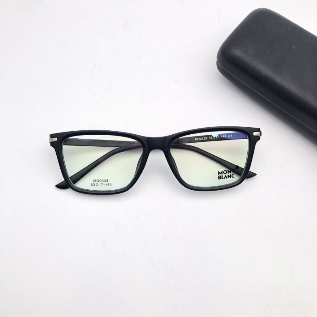 frame kacamata pria wanita Mont Blanc 0328