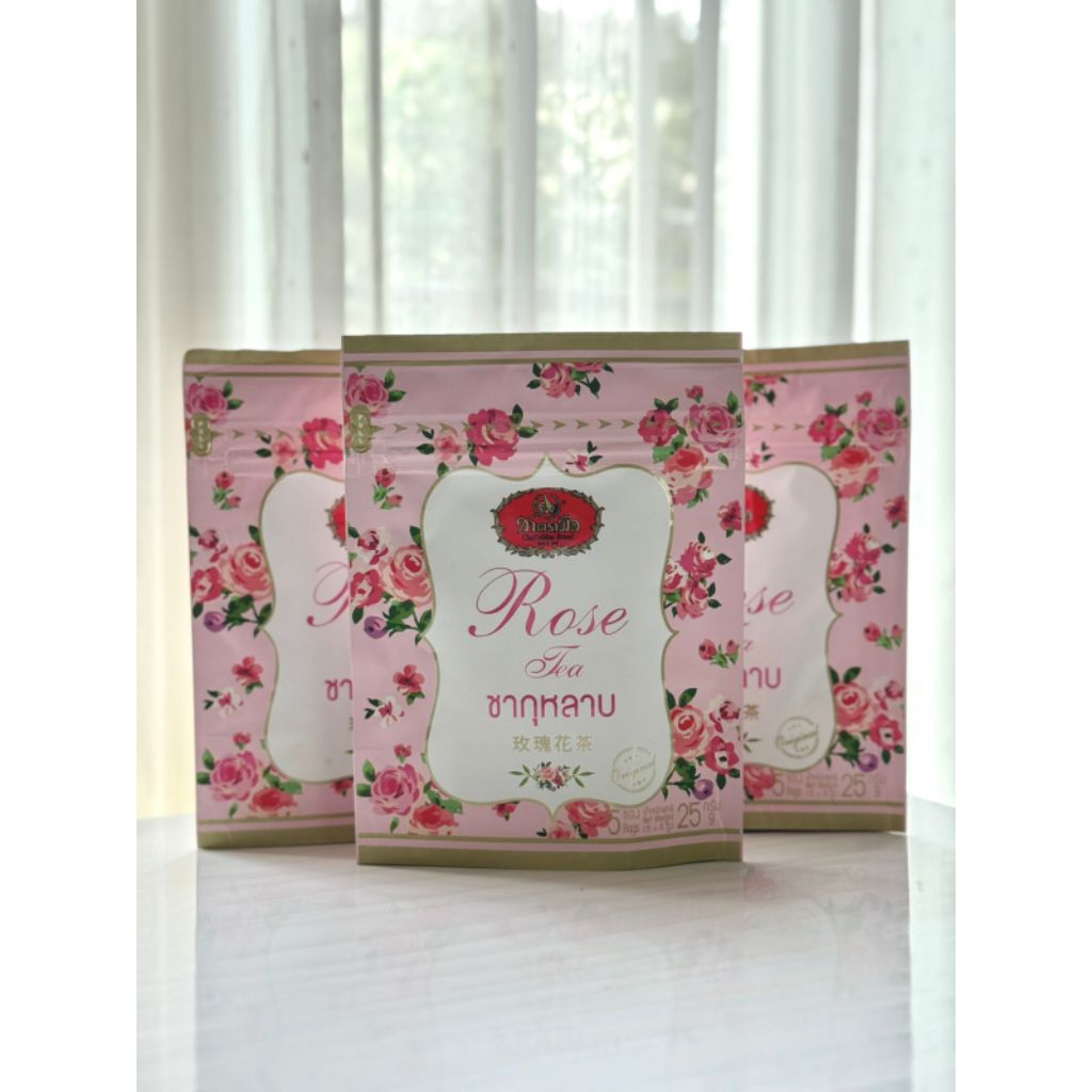 

Chatramue rose tea teh diet original thai