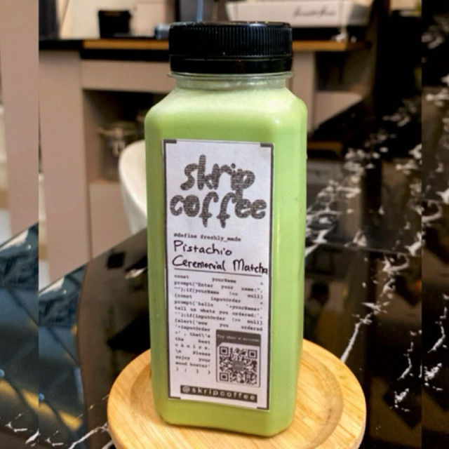 

Pistachio Ceremonial Matcha in Bottle