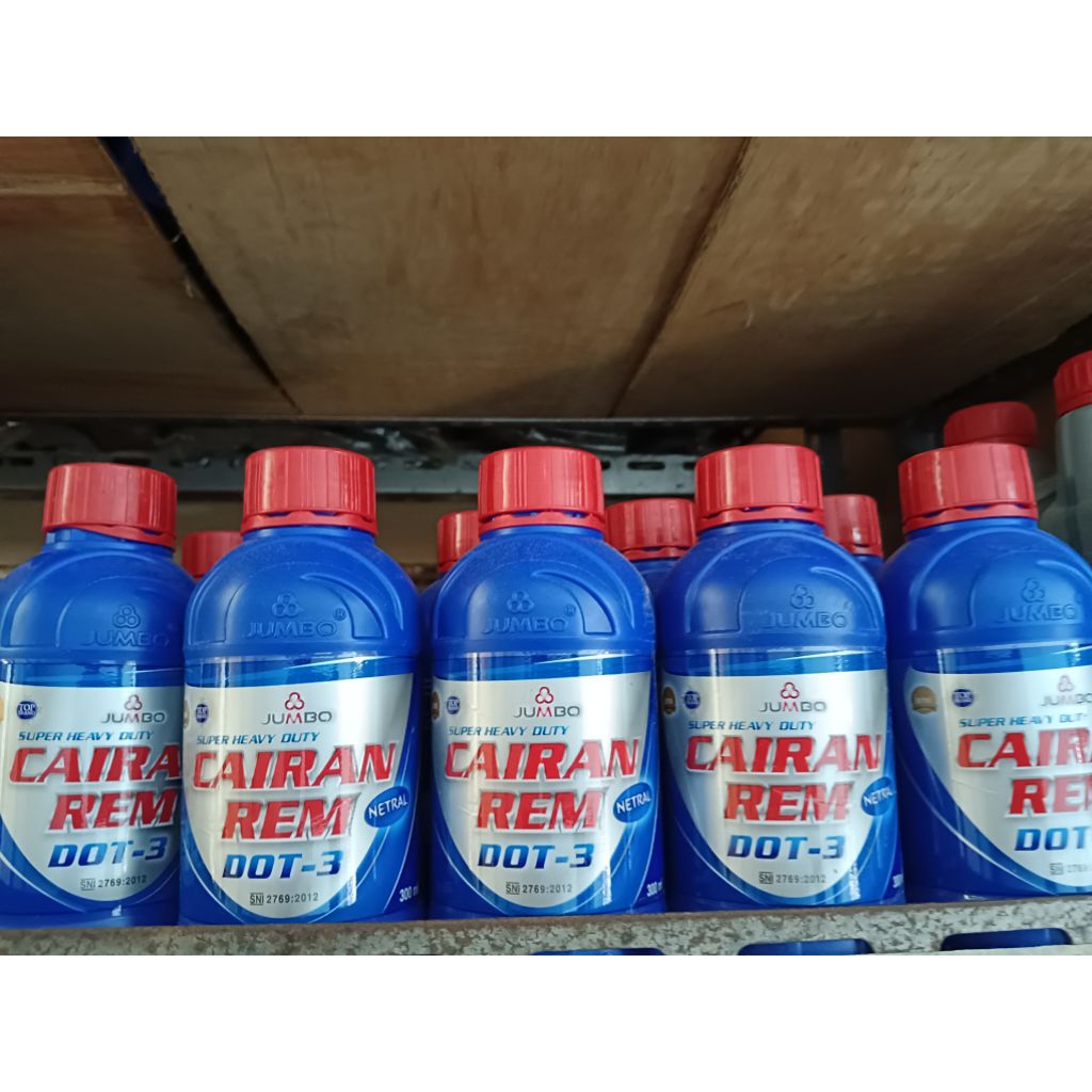 minyak rem jumbo 300ml minyak rem jumbo dot 3 merah