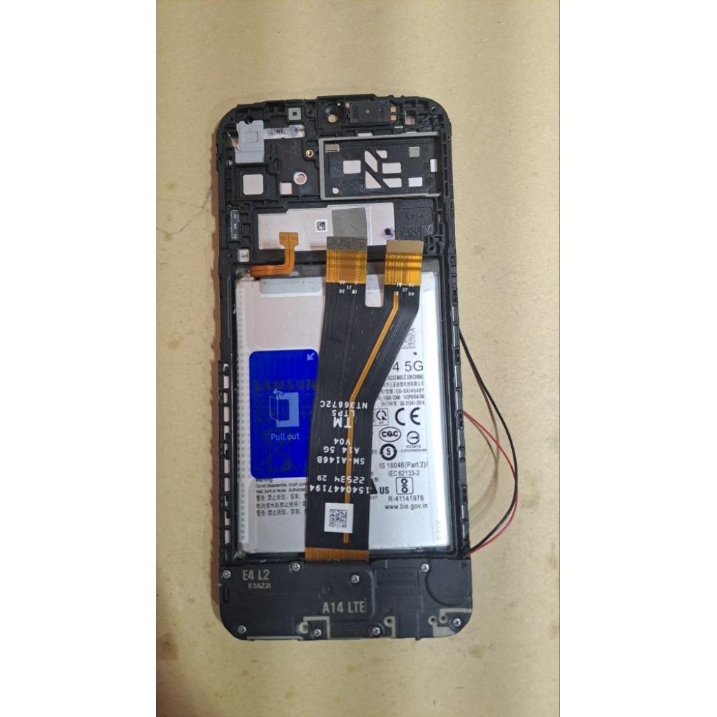 LCD samsung A14 Original Copotan
