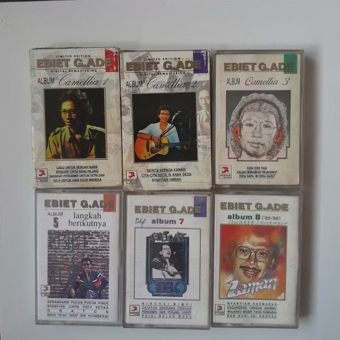 kaset pita ebiet g ade camelia 123 zaman langkah berikutnya