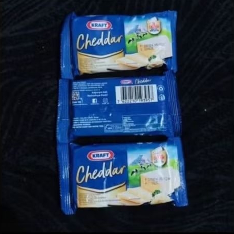 

Keju kraft cheddar 70g exp 18sep25