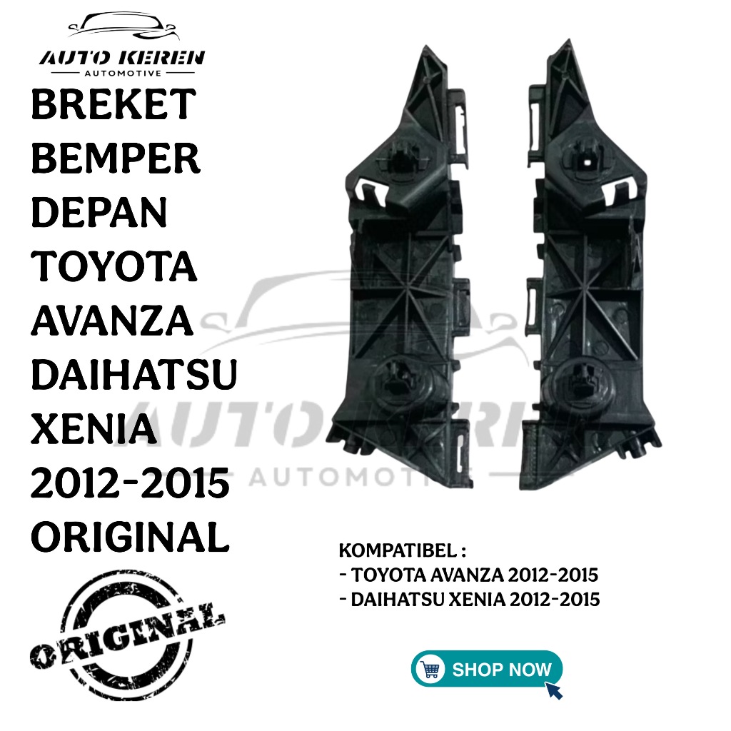 BREKET BEMPER DEPAN AVANZA XENIA 2012-2015 ORIGINAL