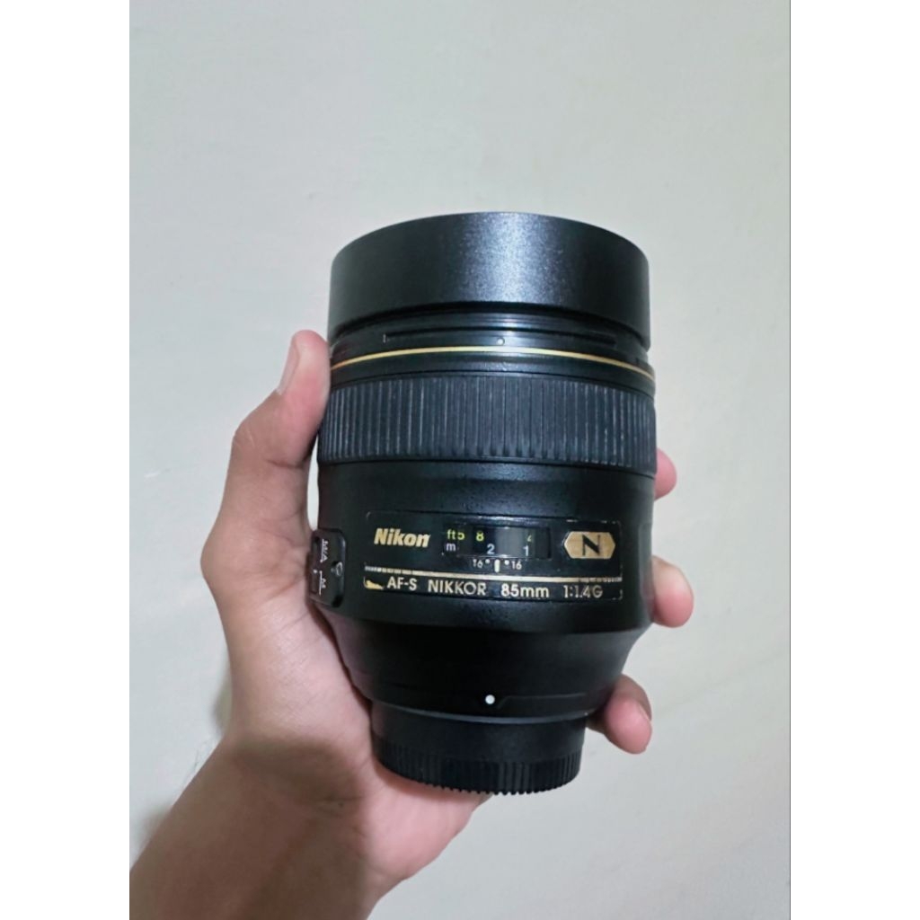 Lensa Nikon Nano 85mm f1.4