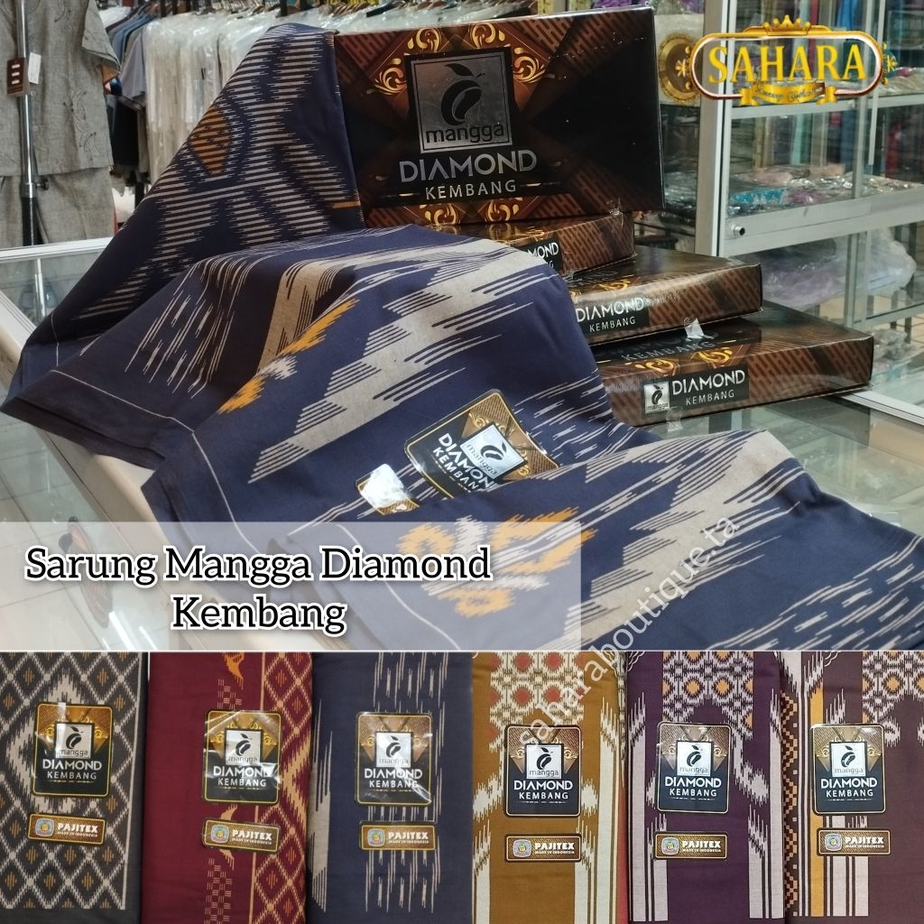 Sarung Mangga Diamond Kembang