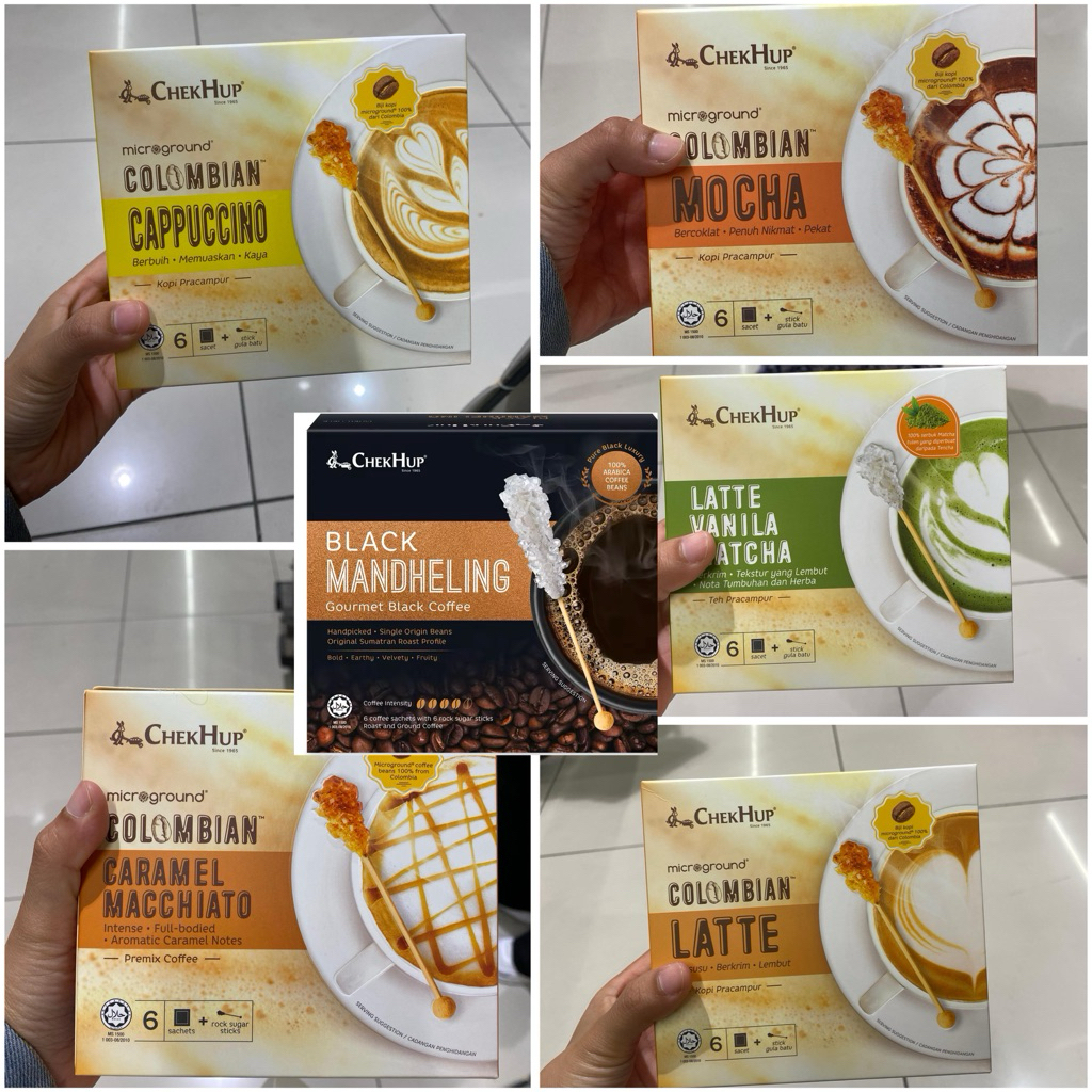 

[PRE ORDER READY 18 agustus 2025] CheckHup Colombian Coffee Microground Check Hup (23g x 6s)