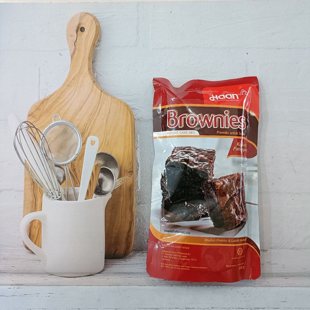 

HAAN BROWNIES PANGGANG/KUKUS POUCH ( 230GR )