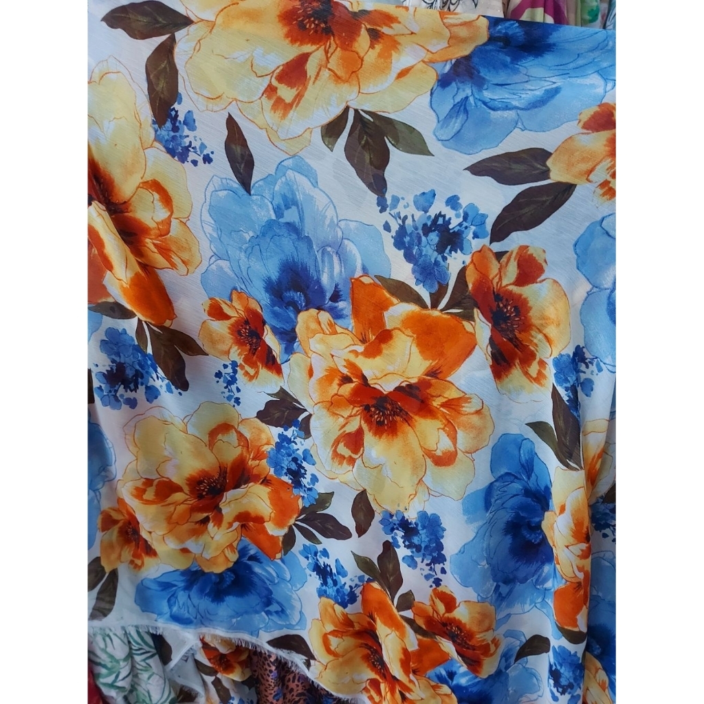 kain sifon yoryu motif  - kain sifon luxury  - kain sifon butik - kain sifon original  - kain sifon