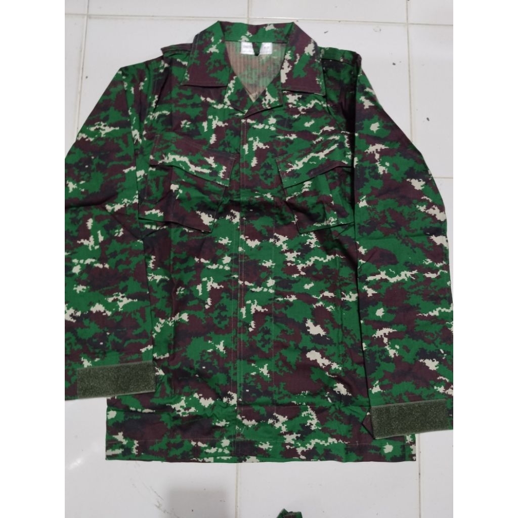 BAJU ATASAN PDL NKRI ASLI JATAH TNI