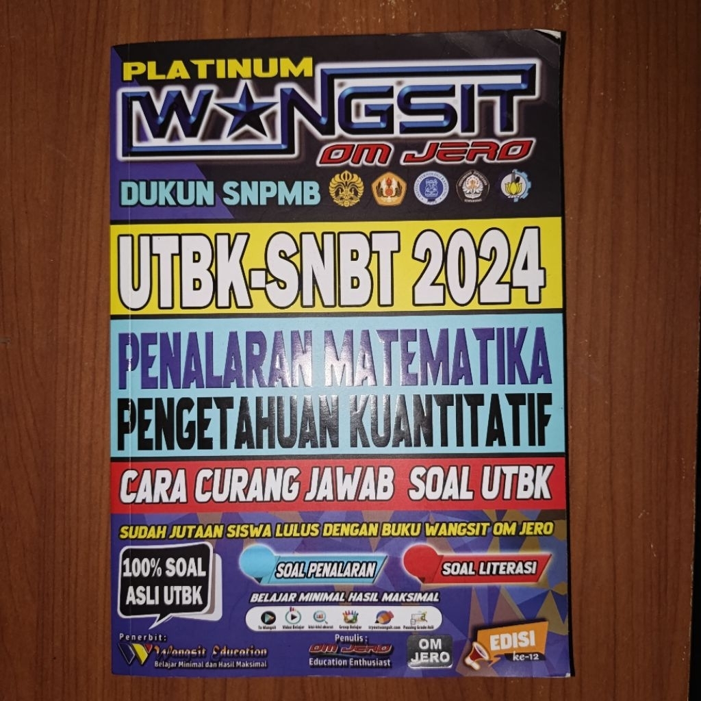 preloved buku wangsit om jero 2024