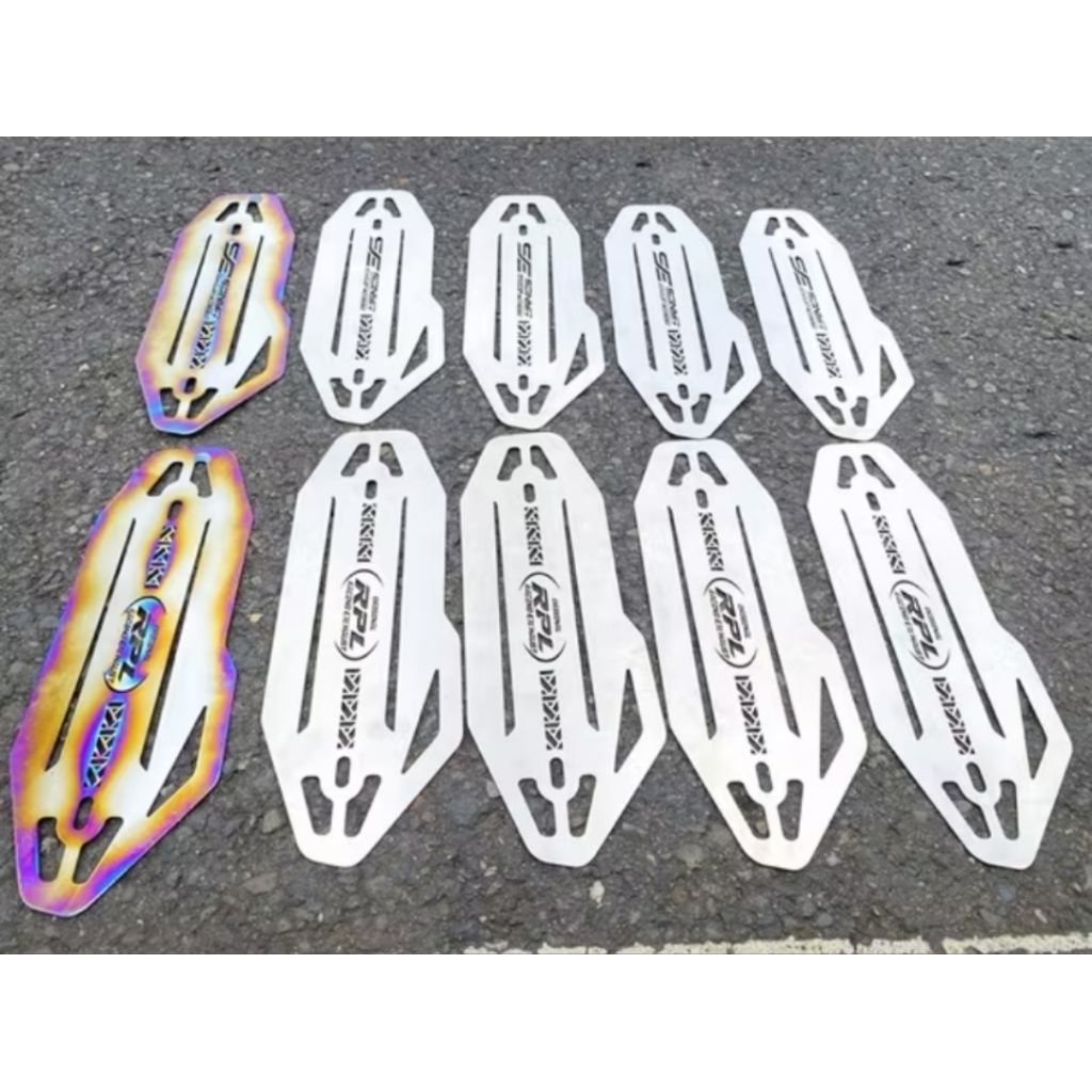 Tameng knalpot original Rpl racing