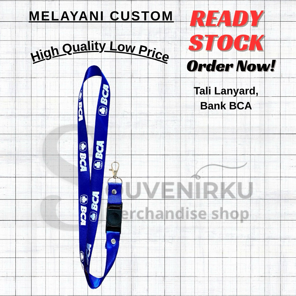

Tali Lanyard Logo Bank BCA