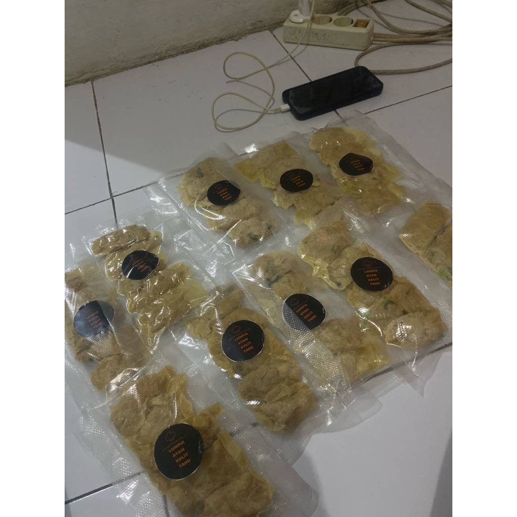 

kulit tahu ayam udang frozen isi 5