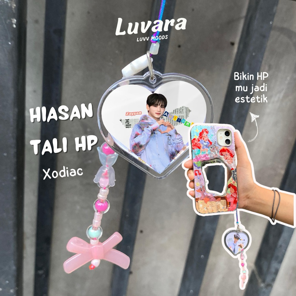 Tali Hp Hiasan Xodiac Kpop Bonus Photocard Idolamu
