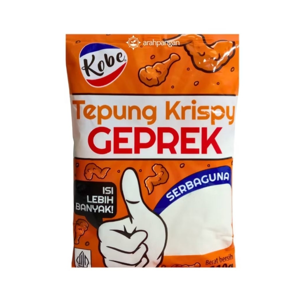 

Kobe Tepung Krispy GEPREK serbaguna 110g