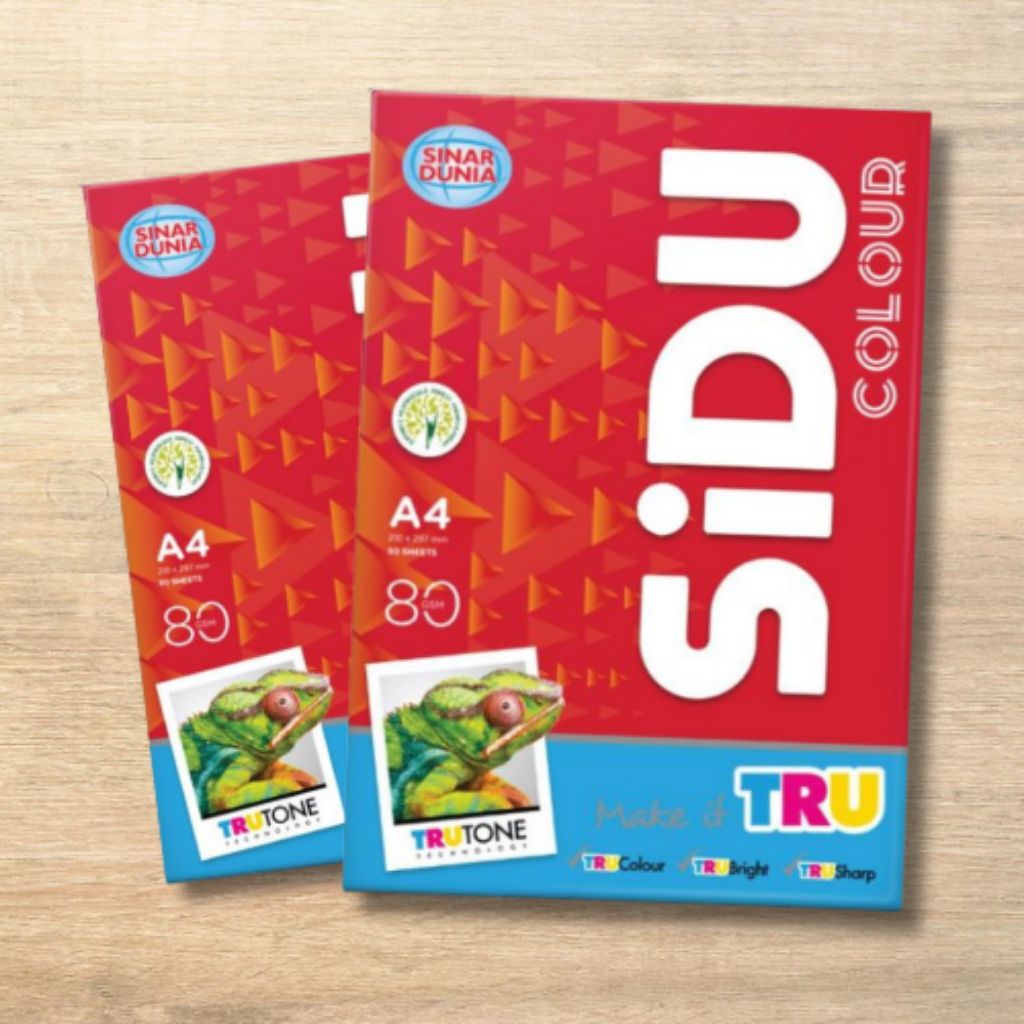 

[YOBANA] SIDU KERTAS HVS A4 80GR COLOUR TURQUOISE