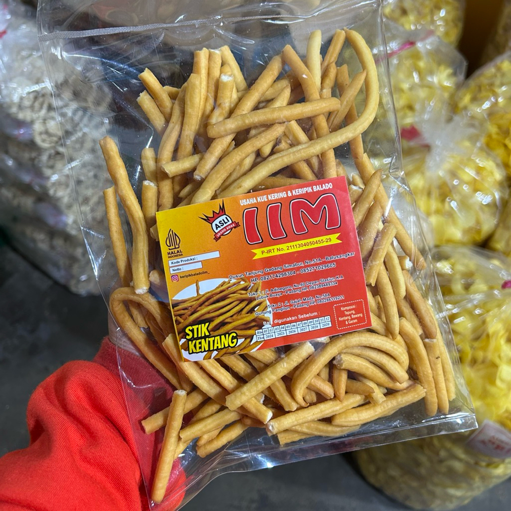 

IIM DAKAK-DAKAK | Stik Kentang | Makanan Kering